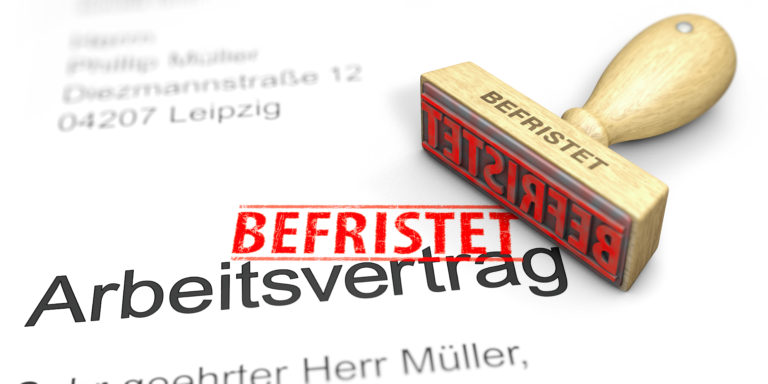 Befristeter Arbeitsvertrag